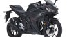 2018 Yamaha YZF-R25 Black press front right quarter