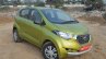 Datsun redi-GO 1.0 MT Lime front three quarters right side