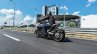 Ducati Diavel Carbon press rear left quarter action