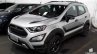 Ford EcoSport Storm front three quarters spy shot