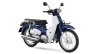 Honda Super Cub Blue White press shot