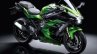 Kawasaki Ninja H2 SX SE press front right quarter