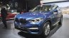 2018 BMW X3 front three quarters at Auto Expo 2018