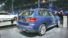 2018 BMW X3 rear three quarters at Auto Expo 2018