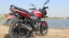 2018 Bajaj Discover 110 rear right quarter first ride review