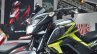 2018 Honda CB Hornet 160R tank extensions at 2018 Auto Expo