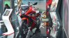 2018 Honda CBR650F front left quarter at 2018 Auto Expo