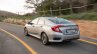 2018 Honda Civic diesel rear three quarters highway driving shot