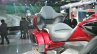 2018 Honda Goldwing Tour backrest at 2018 Auto Expo