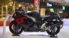 2018 Suzuki Hayabusa Black left side at 2018 Auto Expo