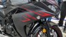 2018 Yamaha YZF-R3 Black right side fairing at 2018 Auto Expo