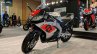 Aprilia RS 150 front left quarter at 2018 Auto Expo