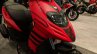 Aprilia Storm Red headlight at 2018 Auto Expo