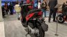 Aprilia Storm Red rear left quarter at 2018 Auto Expo