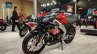 Aprilia Tuono 150 front left quarter at 2018 Auto Expo