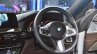 BMW 6 Series Gran Turismo steering wheel at Auto Expo 2018