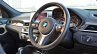 BMW X1 M Sport review steering wheel angle view