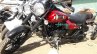 Bajaj Avenger 180 Street spied again Red front left quarter