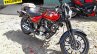 Bajaj Avenger 180 Street spied again Red front right quarter