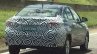 Brazilian-spec Toyota Vios (Toyota Yaris Sedan) rear three quarters spy shot