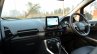 Ford EcoSport Petrol AT review dashboard angle