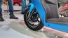 Hero Maestro Edge 125 front wheel at 2018 Auto Expo