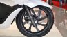 Honda PCX Electric Concept front suspension at 2018 Auto Expo