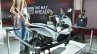 Honda PCX Electric Concept rear right quarter at 2018 Auto Expo