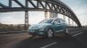 Hyundai Kona Electric front three quarters