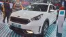 Kia Niro plug-in hybrid front three quarters left side at Auto Expo 2018