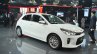 Kia Rio front three quarters right side at Auto Expo 2018