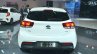 Kia Rio rear at Auto Expo 2018