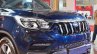 Mahindra Rexton front fascia side view at Auto Expo 2018