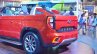 Mahindra TUV Stinger concept rear three quarters left side at Auto Expo 2018