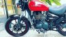 Royal Enfield Thunderbird 350X Red spied ahead of launch fuel tank