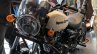 Royal Enfield Thunderbird 350X White with accessories front left quarter India launch