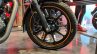 Royal Enfield Thunderbird 500X Orange front wheel India launch