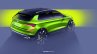 Skoda Vision X concept rear three quarters teaser