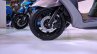 Suzuki Burgman Street front wheel at 2018 Auto Expo