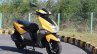 TVS Ntorq 125 front right quarter first ride review