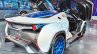 Tamo Racemo± EV rear three quarters at Auto Expo 2018