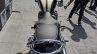 Triumph Bonneville Speedmaster India launch seat profile