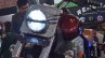 UM Renegade Thor headlight at 2018 Auto Expo