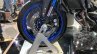 Yamaha MT-09 Tracer front wheel at 2018 Auto Expo