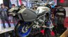 Yamaha MT-09 Tracer rear right quarter at 2018 Auto Expo