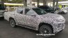 2018 Mitsubishi Triton (facelift) front three quarters spy shot