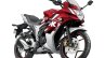 2018 Suzuki Gixxer SF Red Press front right quarter