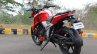 2018 TVS Apache RTR 160 4V First ride review rear left quarter