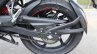 2018 TVS Apache RTR 160 4V First ride review rear wheel