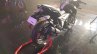 2018 TVS Apache RTR 160 4V India launch Black rear right quarter